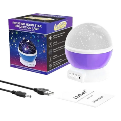 Luz Proyectora de Estrellas Espanta Cuco