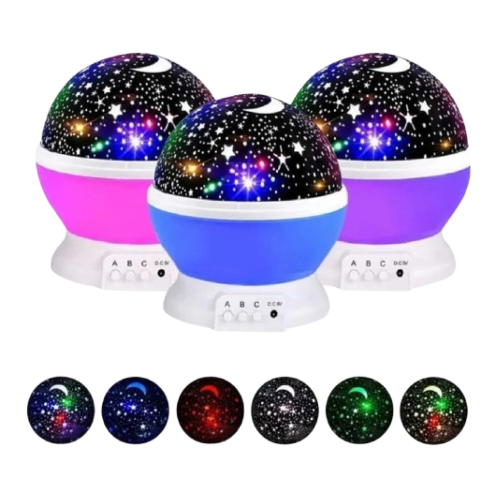 Luz Proyectora de Estrellas Espanta Cuco