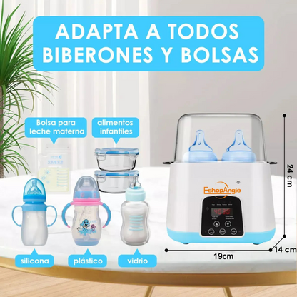 Esterilizador y Calentador de Mamaderas Niño