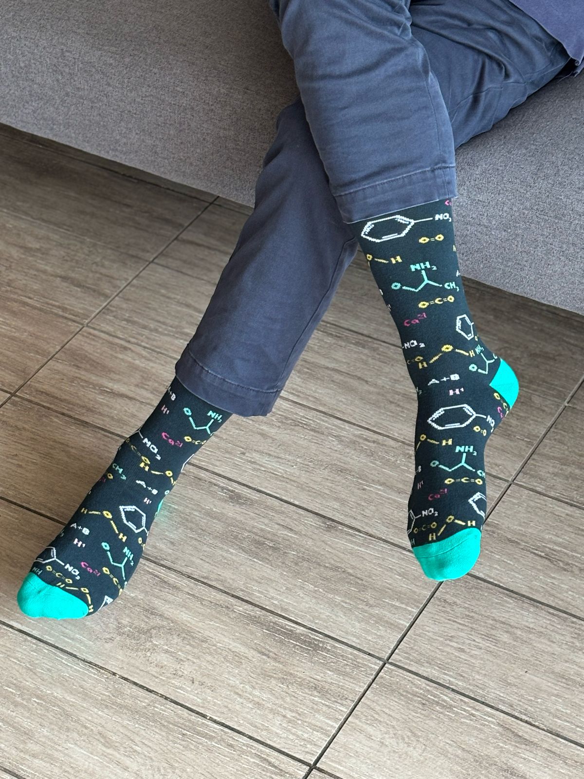 🧪 Calcetines "Fórmulas Químicas"🧬