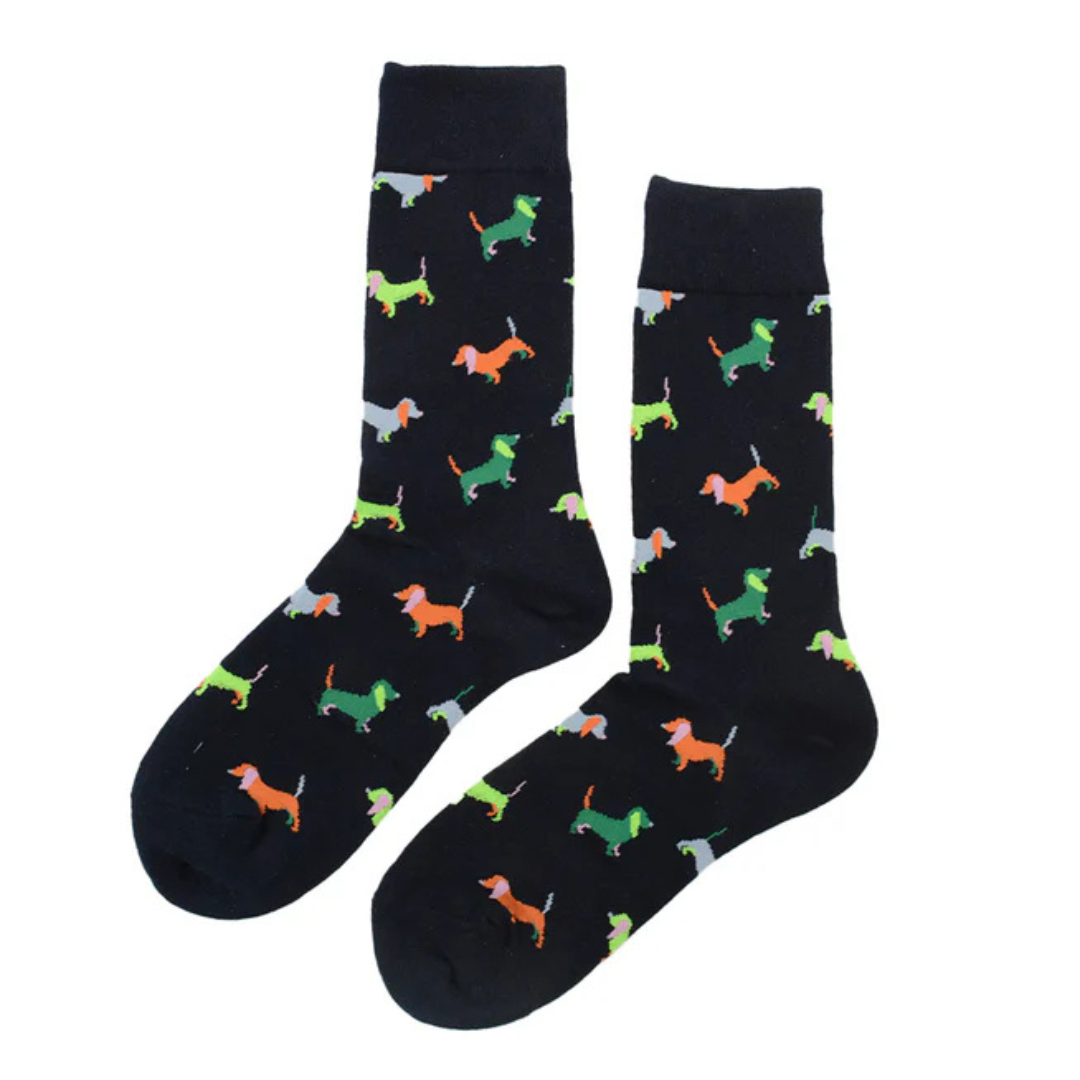 🐶 Calcetines Perros “Salchichitas Pop” 🌭