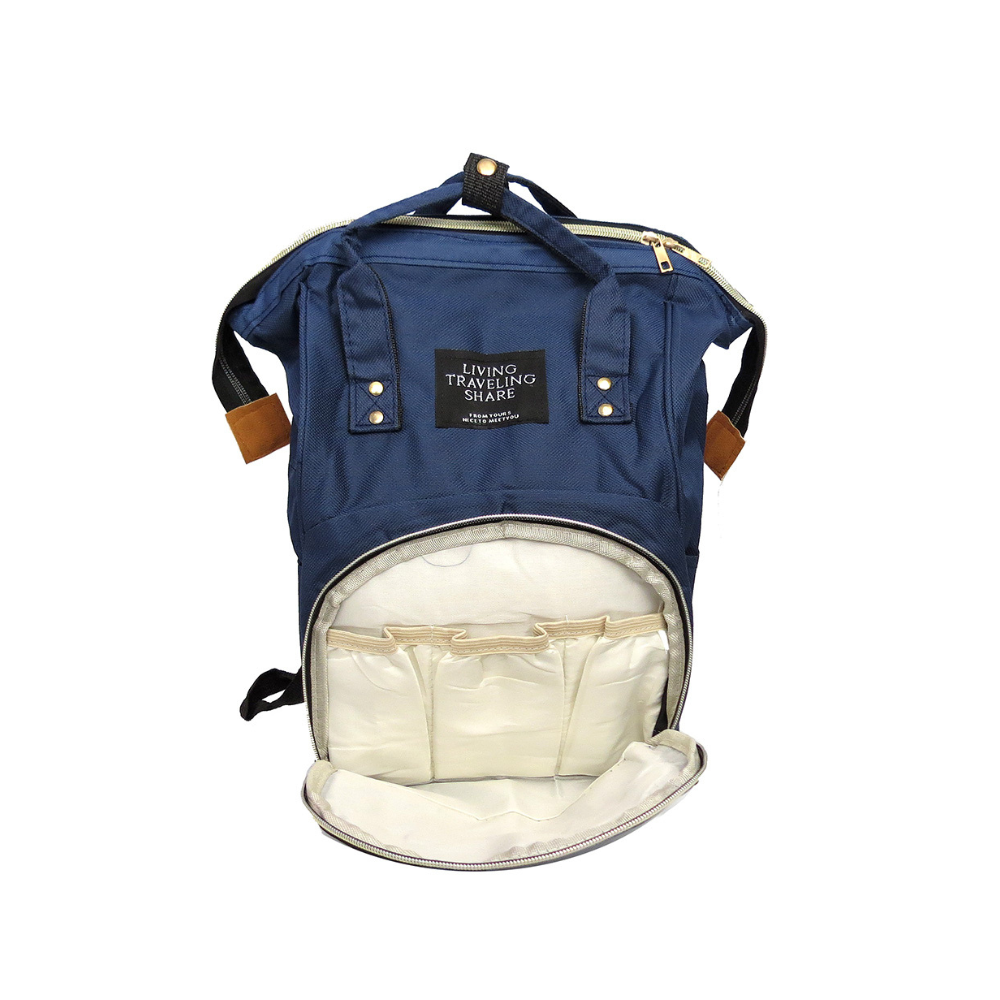 Mochila Maternal Azul