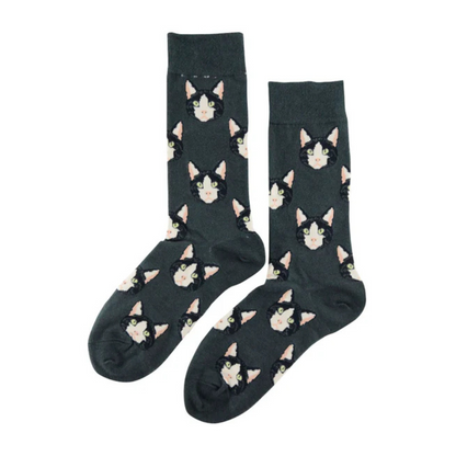 🧦 Calcetines “Caritas Gatunas” – 😺