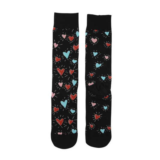 💛💚 Calcetines “Corazón Rebelde” 🖤❤️