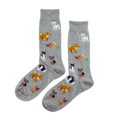 🐾 Calcetines “Perritos jugando” – 🐕