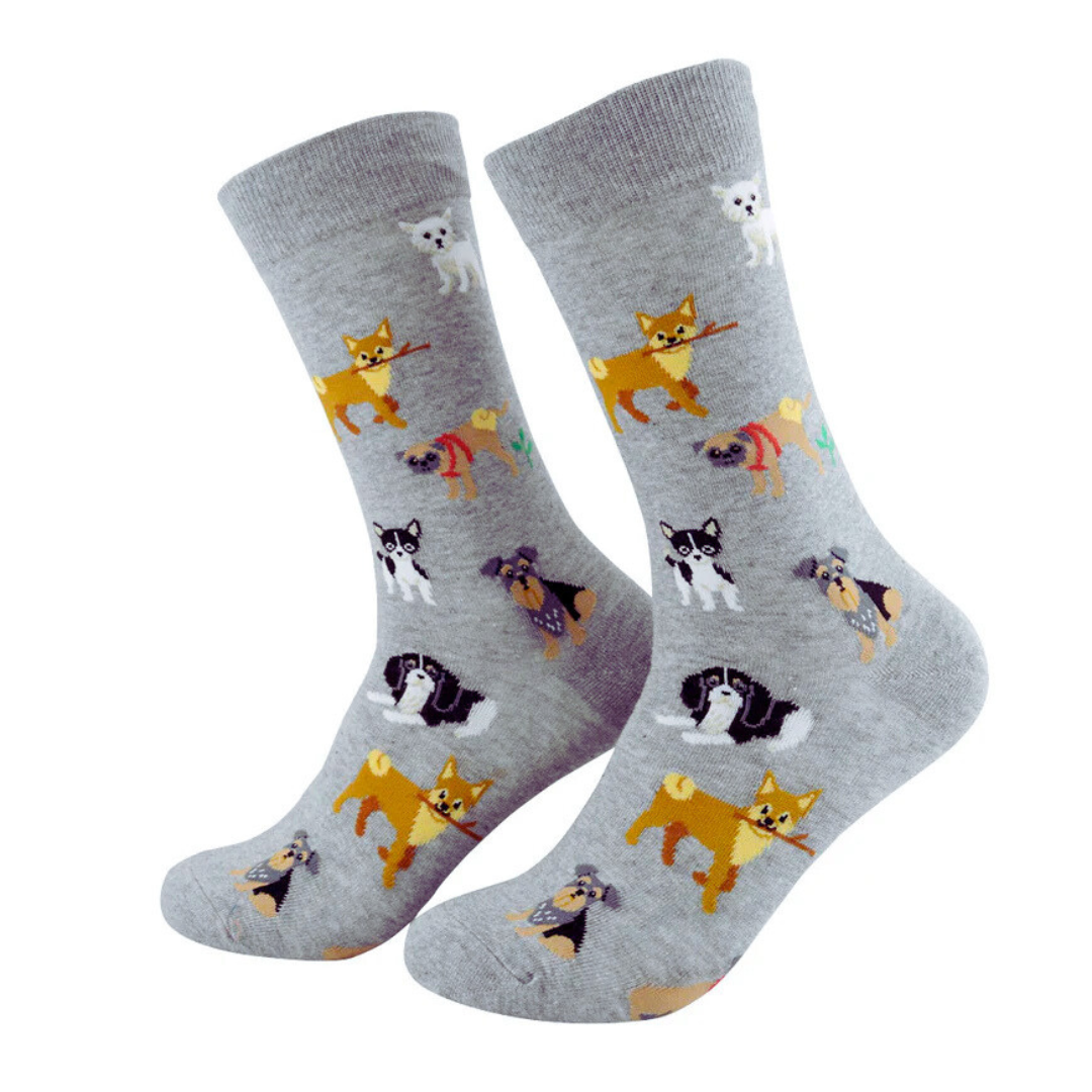 🐾 Calcetines “Perritos jugando” – 🐕