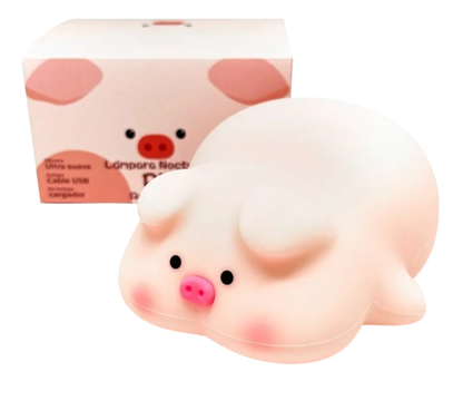 Lampara Led Infantil - Cerdito