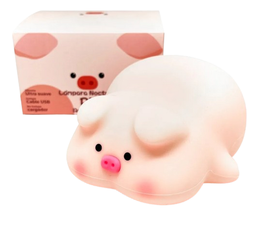 Lampara Led Infantil - Cerdito