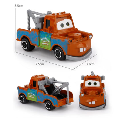 Set 7 Autos Metal Cars Disney – McQueen, Jackson Storm y Mack 1:55