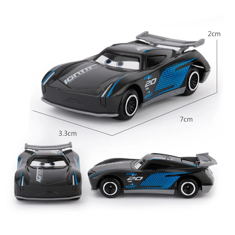 Set 7 Autos Metal Cars Disney – McQueen, Jackson Storm y Mack 1:55