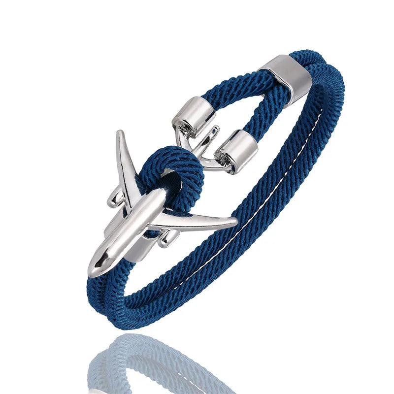 Pulsera de Aviación Unisex – para Amantes de los Viajes