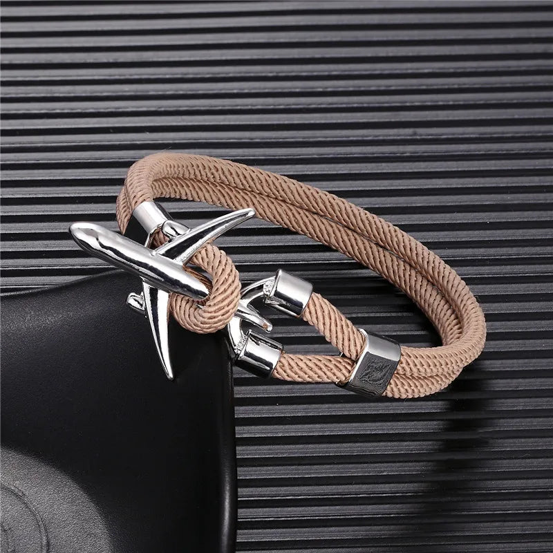 Pulsera de Aviación Unisex – para Amantes de los Viajes