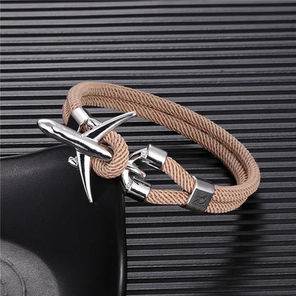 Pulsera de Aviación Unisex – para Amantes de los Viajes