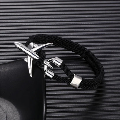 Pulsera de Aviación Unisex – para Amantes de los Viajes