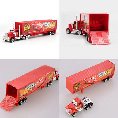 Set 7 Autos Metal Cars Disney – McQueen, Jackson Storm y Mack 1:55