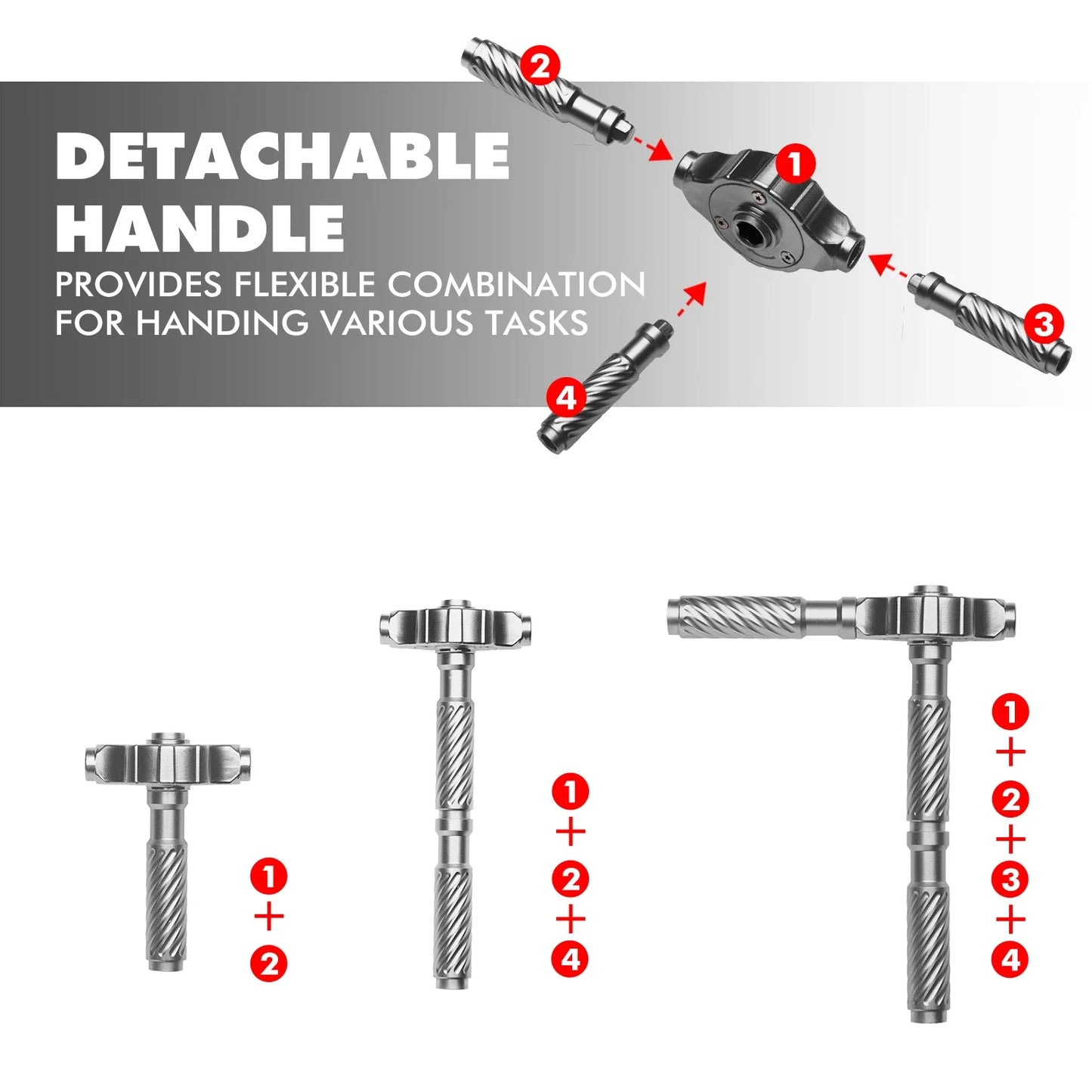 Kit de destornilladores magnético 30 en 1