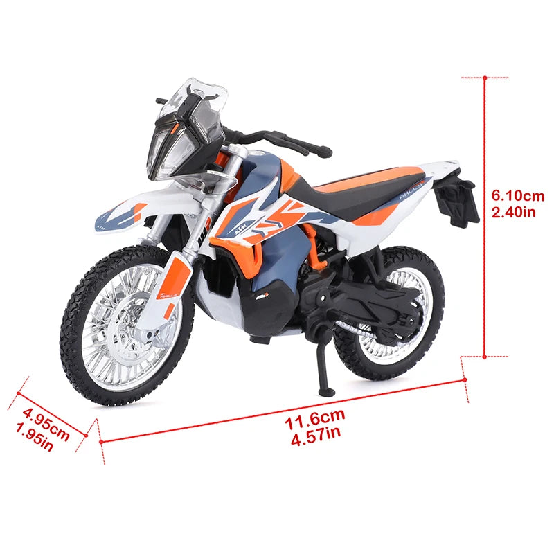 Moto de Colección 1:18 de Aleación – KTM, Yamaha, Ducati