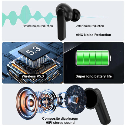 Auriculares Bluetooth TWS GREATWALL – HiFi, Pantalla Táctil LCD y Llamadas HD