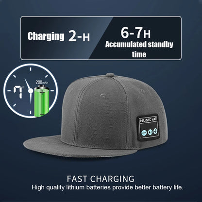 Gorro Deportivo Bluetooth con Altavoces y Micrófono Manos Libre