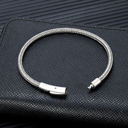 Pulsera de Alambre de Acero