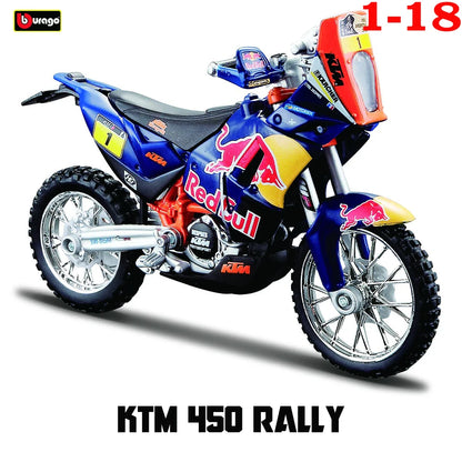 Moto de Colección 1:18 de Aleación – KTM, Yamaha, Ducati