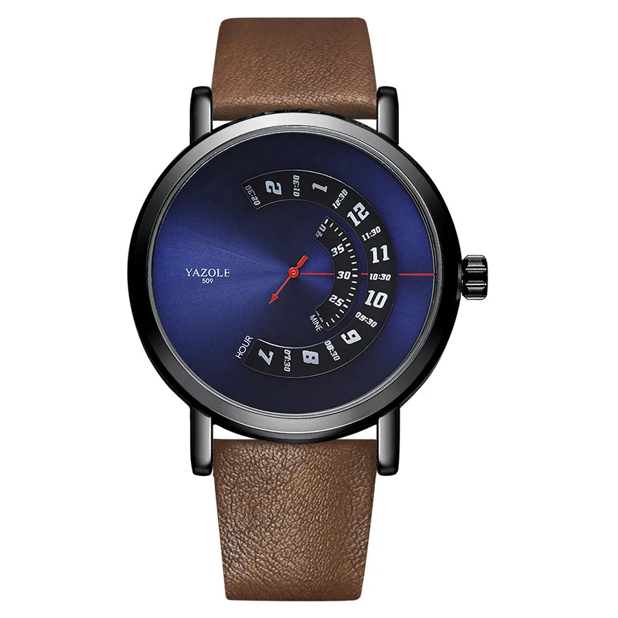 Reloj de cuarzo casual para hombre,
