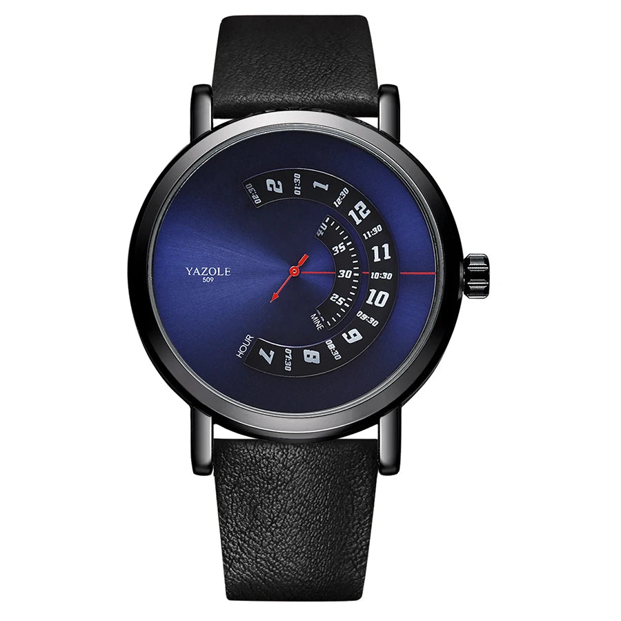 Reloj de cuarzo casual para hombre,