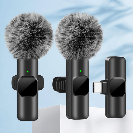 Micrófono Lavalier Inalámbrico – para iPhone y Android