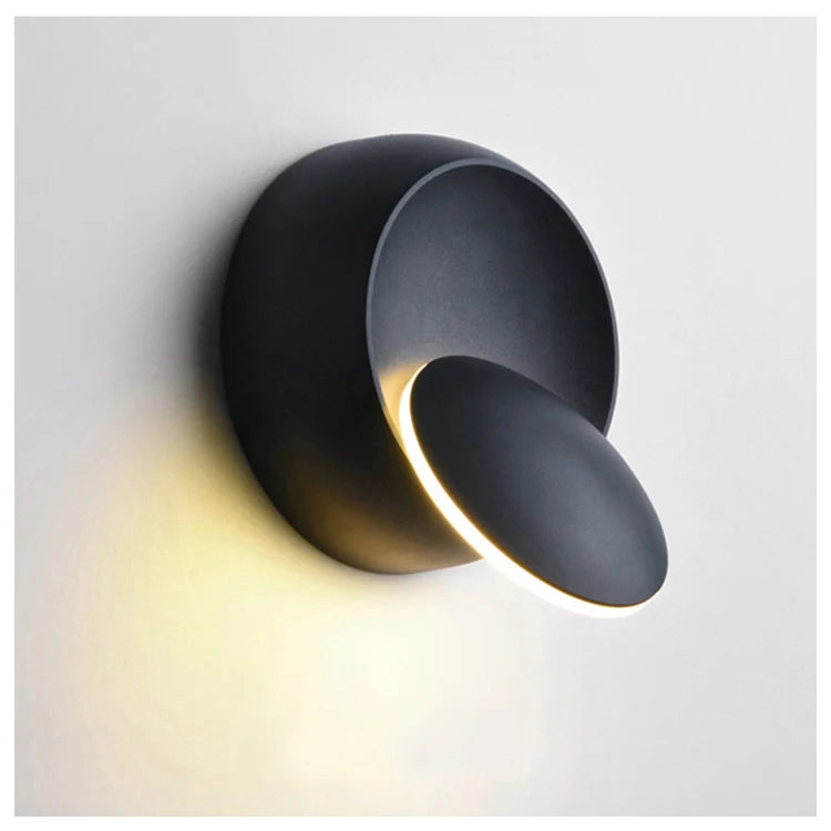 Aplique LED de Pared 5W – Luz Moderna Giratoria 350°