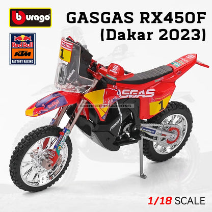 Moto de Colección 1:18 de Aleación – KTM, Yamaha, Ducati