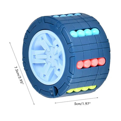 Cubo Giratorio 3D Antiestrés – Rompecabezas Educativo Montessori para Niños