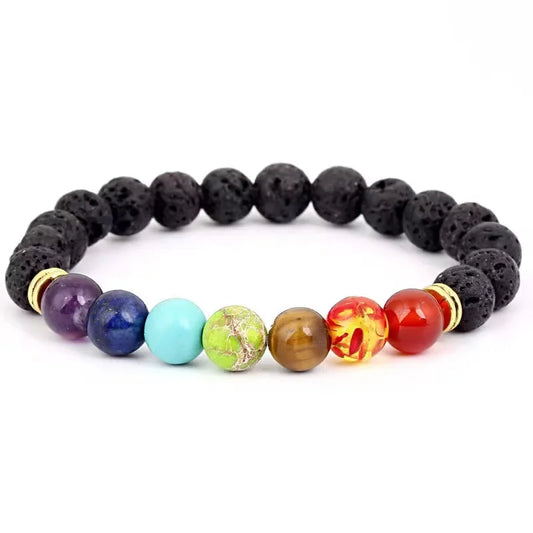Pulsera de Piedra Volcánica