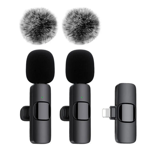 Micrófono Lavalier Inalámbrico – para iPhone y Android