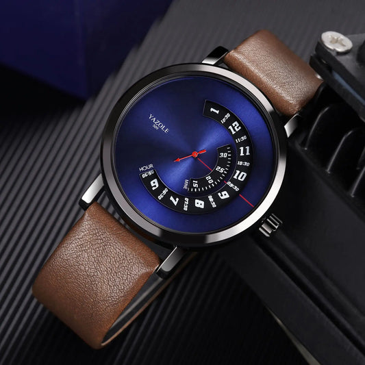 Reloj de cuarzo casual para hombre,