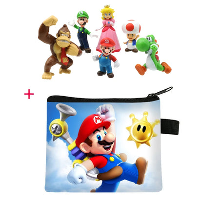 Set de Figuras Super Mario – 6 Personajes en PVC | Juguete Coleccionable para Niños