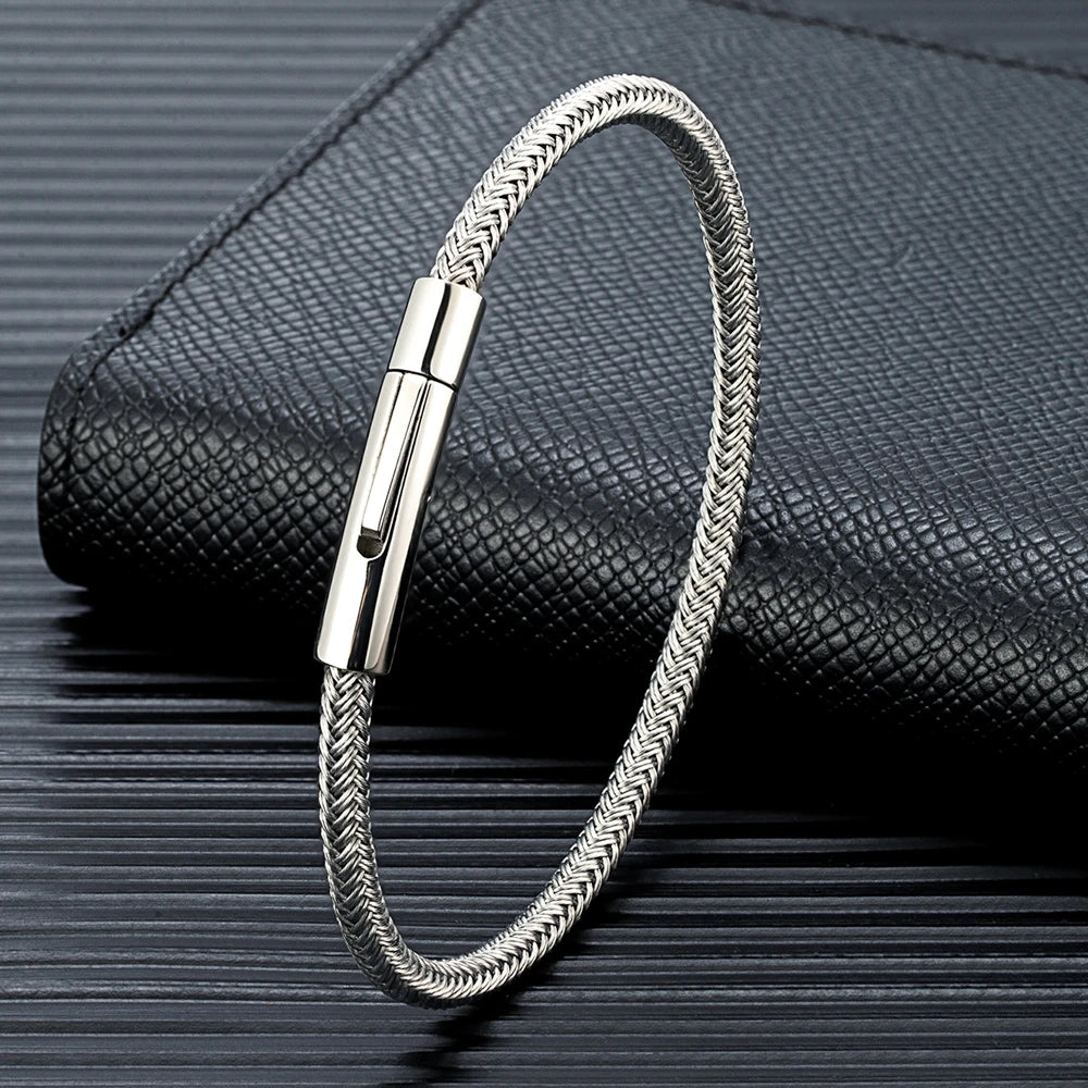Pulsera de Alambre de Acero