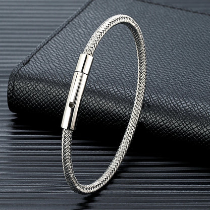 Pulsera de Alambre de Acero