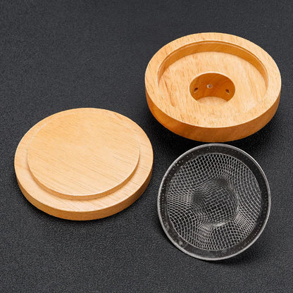 Kit Ahumador de Cócteles – Incluye 4 Astillas de Madera para Whisky y Tragos