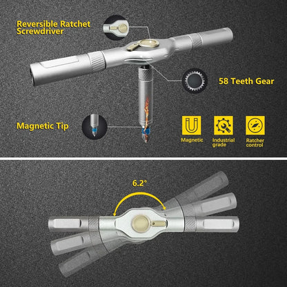 Kit de destornilladores magnético 30 en 1