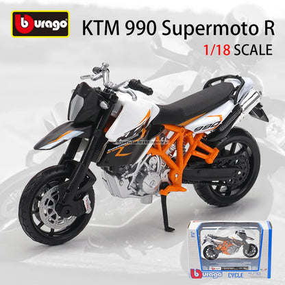 Moto de Colección 1:18 de Aleación – KTM, Yamaha, Ducati