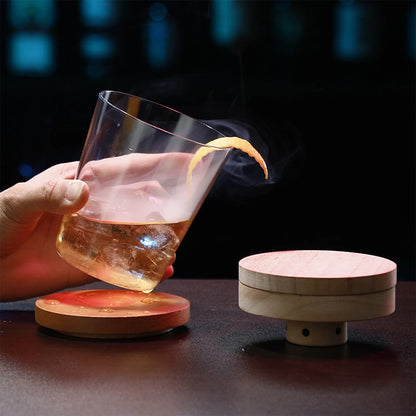 Kit Ahumador de Cócteles – Incluye 4 Astillas de Madera para Whisky y Tragos
