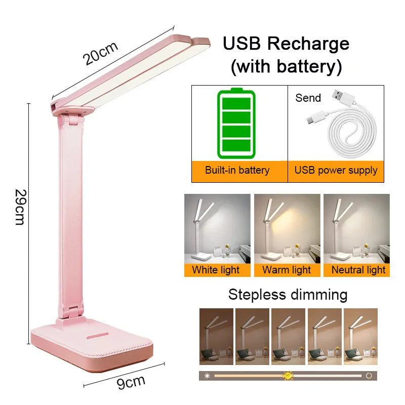 Lámpara LED de Escritorio USB