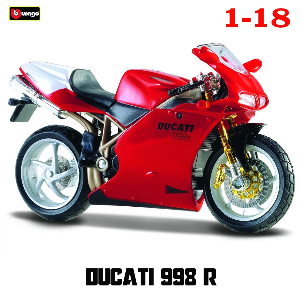 Moto de Colección 1:18 de Aleación – KTM, Yamaha, Ducati
