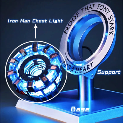 Reactor MK1 Tony Stark  – Réplica con Luz LED