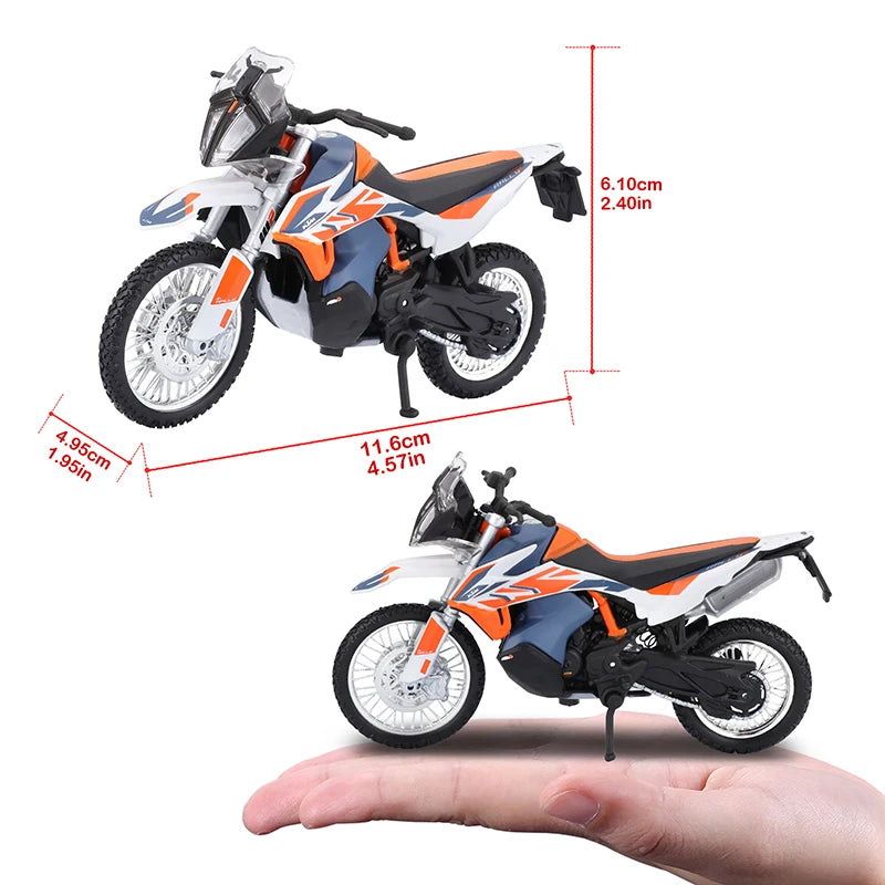 Moto de Colección 1:18 de Aleación – KTM, Yamaha, Ducati