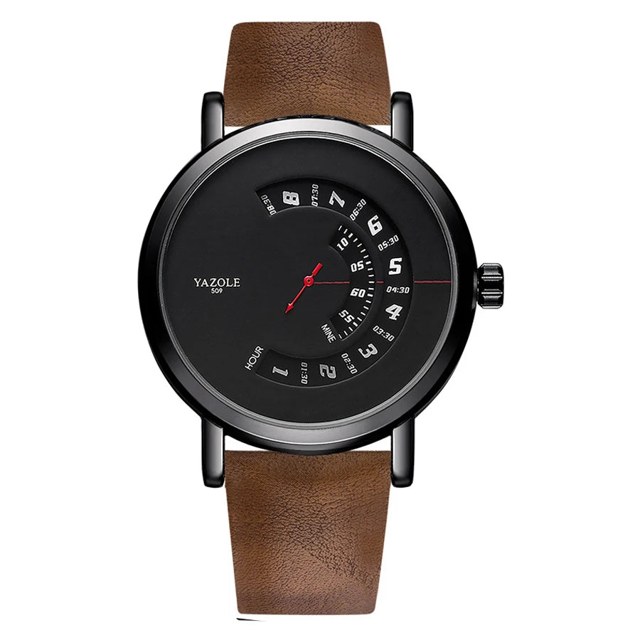 Reloj de cuarzo casual para hombre,