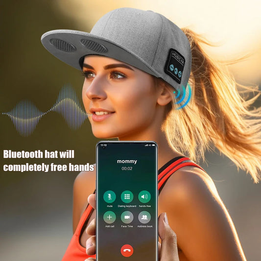 Gorro Deportivo Bluetooth con Altavoces y Micrófono Manos Libre