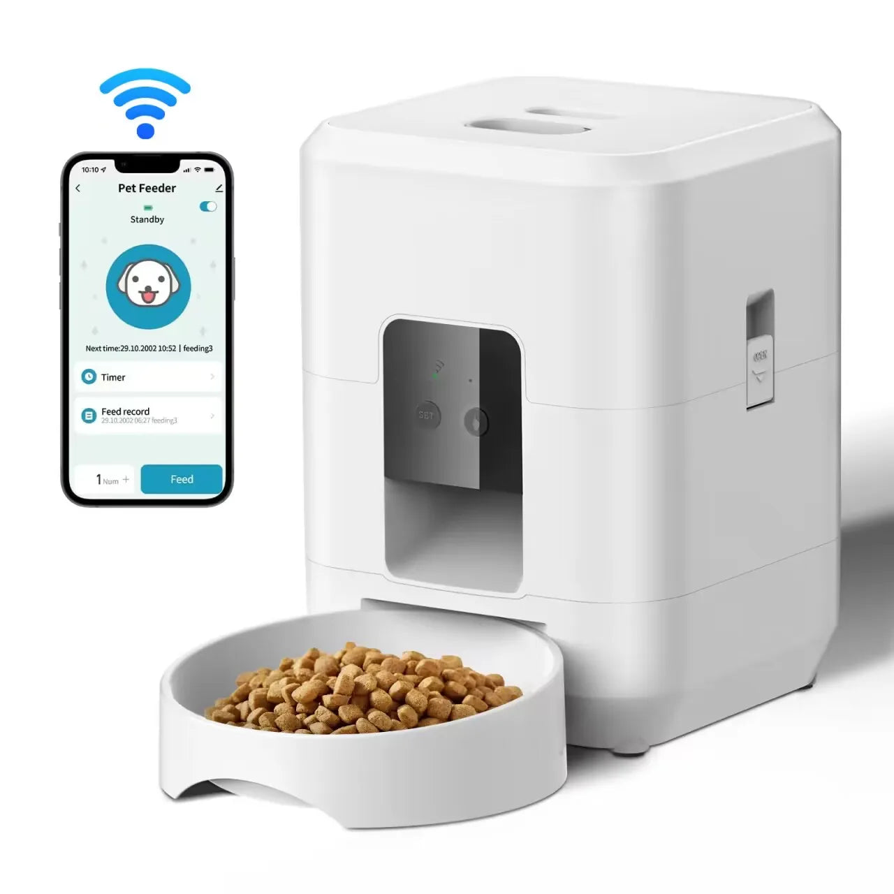 Alimentador Automático para Mascotas