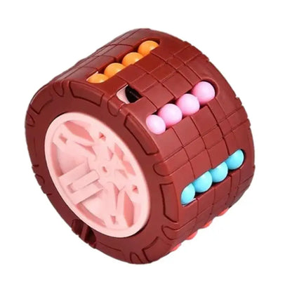 Cubo Giratorio 3D Antiestrés – Rompecabezas Educativo Montessori para Niños