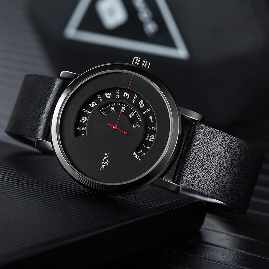 Reloj de cuarzo casual para hombre,